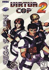 Virtua Cop 2 (Long Box) (Sega Saturn) Pre-Owned: Game, Manual, and Case