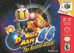 Bomberman 64: The Second Attack! (Nintendo 64) Pre-Owned: Cartridge Only