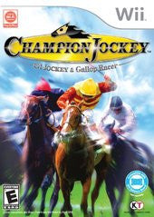 Champion Jockey: G1 Jockey & Gallop Racer (Nintendo Wii) Pre-Owned: Game, Manual, and Case