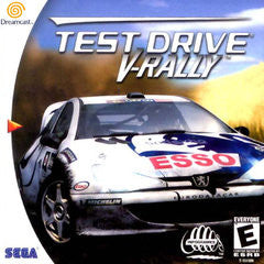 Test Drive V-Rally (Sega Dreamcast) Pre-Owned: Game, Manual, and Case