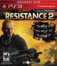 Resistance 2 (Playstation 3) Pre-Owned: Game, Manual, and Case