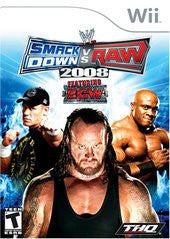 WWE SmackDown vs. Raw 2008 (Nintendo Wii) Pre-Owned: Game, Manual, and Case