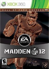 Madden NFL 12 Hall of Fame Edition (Xbox 360) Pre-Owned