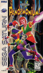 Pandemonium! (Sega Saturn) Pre-Owned: Game, Manual, and Case