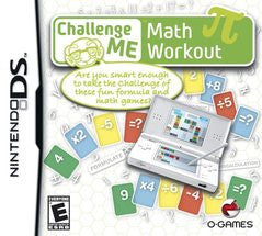 Challenge Me Math Workout (Nintendo DS) Pre-Owned: Game, Manual, and Case