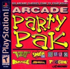 Arcade Party Pak (Playstation) Pre-Owned: Game, Manual, and Case