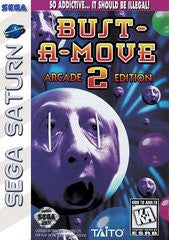 Bust-a-Move 2 Arcade Edition (Sega Saturn) Pre-Owned: Game, Manual, and Case