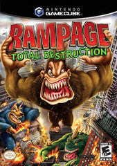 Rampage Total Destruction (Nintendo GameCube) Pre-Owned: Game, Manual, and Case