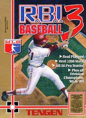 RBI Baseball 3 (Nintendo) Pre-Owned: Game, Manual, and Box