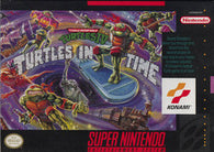 Teenage Mutant Ninja Turtles IV: Turtles in Time (Super Nintendo) Pre-Owned: Game, Manual, and Box