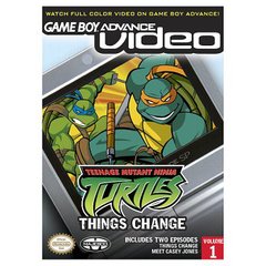 Teenage Mutant Ninja Turtles: Things Change (Nintendo Game Boy Advance Video) Pre-Owned: Cartridge Only