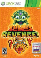 Zuma's Revenge! with Bejeweled 3 and Feeding Frenzy 2 (Xbox 360) Pre-Owned: Game, Manual, and Case