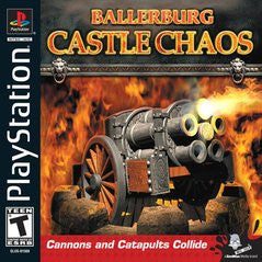 Ballerburg Castle Chaos (Playstation 1) Pre-Owned: Game, Manual, and Case