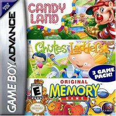 Candy Land/Chutes and Ladders/Memory (Nintendo Game Boy Advance) Pre-Owned: Cartridge Only