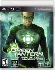 Green Lantern: Rise of the Manhunters (Playstation 3) Pre-Owned: Game, Manual, and Case