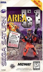 Area 51 (Sega Saturn) Pre-Owned: Game, Manual, and Case