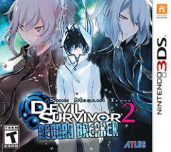 Shin Megami Tensei: Devil Survivor 2 Record Breaker (Game/Music CD/Decals/Box) (Nintendo 3DS) Pre-Owned
