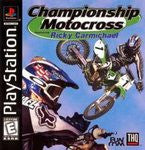 Championship Motocross Featuring Ricky Carmichael (Playstation 1) Pre-Owned: Game, Manual, and Case