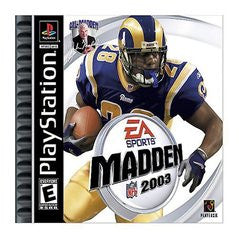 Madden 2003 (Playstation 1) Pre-Owned: Game, Manual, and Case