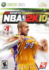 NBA 2K10 (Xbox 360) Pre-Owned: Game, Manual, and Case