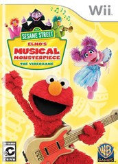 Sesame Street: Elmo's Musical Monsterpiece (Nintendo Wii) Pre-Owned: Game, Manual, and Case
