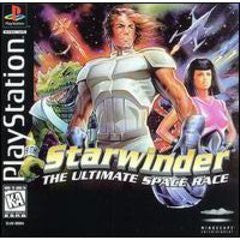 Starwinder the Ultimate Space Race (Playstation 1) Pre-Owned: Game, Manual, and Case