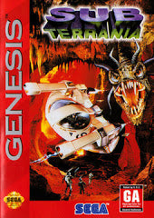 Sub-Terrania (Sega Genesis) Pre-Owned: Game and Case