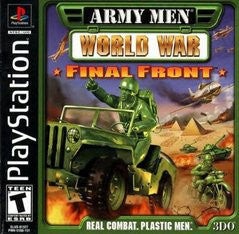Army Men World War: Final Front (Playstation 1) Pre-Owned: Game, Manual, and Case