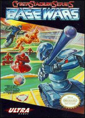 Cyberstadium Series Base Wars (Nintendo) Pre-Owned: Game, Manual, Poster, and Box