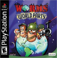 Worms World Party (Playstation 1) Pre-Owned: Game, Manual, and Case