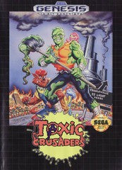 Toxic Crusaders (Sega Genesis) Pre-Owned: Game, Manual, and Case