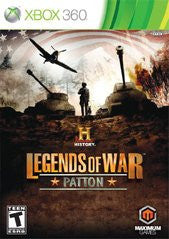 History Legends Of War: Patton (Xbox 360) Pre-Owned: Game, Manual, and Case