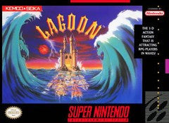 Lagoon (Super Nintendo) Pre-Owned: Game, Manual, and Box