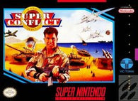 Super Conflict (Super Nintendo) Pre-Owned: Game, Manual, and Box