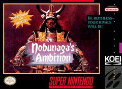 Nobunaga's Ambition (Super Nintendo) Pre-Owned: Game, Poster, and Box