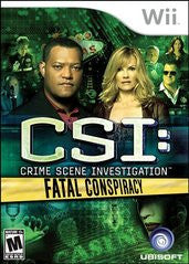 CSI: Fatal Conspiracy (Nintendo Wii) Pre-Owned: Game, Manual, and Case