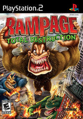 Rampage Total Destruction (Playstation 2) Pre-Owned: Game, Manual, and Case