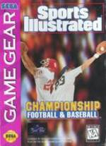 Sports Illustrated Championship Football & Baseball (Sega Game Gear) Pre-Owned: Cartridge Only