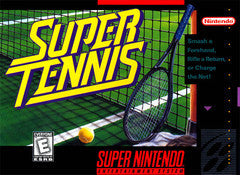 Super Tennis (Super Nintendo) Pre-Owned: Game, Manual, and Box