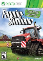Farming Simulator (Xbox 360) Pre-Owned: Game, Manual, and Case