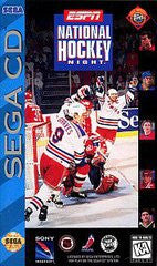 ESPN National Hockey Night (Sega CD) Pre-Owned: Game, Manual, Poster, and Case