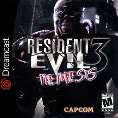 Resident Evil 3: Nemesis (Sega Dreamcast) Pre-Owned: Game, Manual, and Case