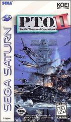 P.T.O. II: Pacific Theater of Operations (Sega Saturn) Pre-Owned: Game, Manual, and Case
