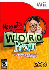 Margot's Word Brain (Nintendo Wii) Pre-Owned: Game, Manual, and Case