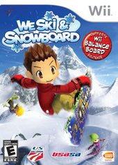 We Ski and Snowboard (Nintendo Wii) Pre-Owned: Game, Manual, and Case