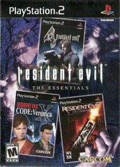 Resident Evil: The Essentials (RE: 4, Code: Veronica X, Outbreak) (Playstation 2) Pre-Owned