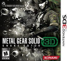 Metal Gear Solid Snake Eater 3D (Nintendo 3DS) Pre-Owned: Game, Manual, and Case
