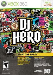 DJ Hero (game only) (Xbox 360) Pre-Owned: Game, Manual, and Case