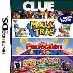 Clue/Mouse Trap/Perfection/Aggravation (Nintendo DS) Pre-Owned: Cartridge Only