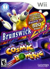 Brunswick Zone Cosmic Bowling (Nintendo Wii) Pre-Owned: Game, Manual, and Case